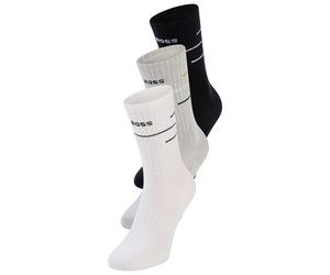 Basicsocken BOSS "3P QS Rib Line VB", Herren, Gr. 39-42, open miscellaneous 960, Materialmix, gemustert, elastisch, Socken (90493309-39) open miscellaneous 960