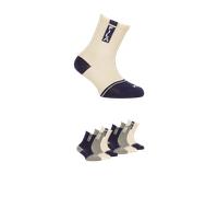 Basicsocken FILA "JUNIOR BOY NORMAL PLAIN SOCKS", Mädchen, Gr. 31 (34), misty grau, Baumwollmischung, unifarben mit Farbeinsätzen, elastisch, Socken, mit kontrastfarbigen Details (54915601-31) misty g