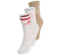 Basicsocken HUGO UNDERWEAR "3P AS MONOGRAM CC W", Damen, Gr. 35-38, weiß (open miscellaneous 960), Baumwollmischung, elastisch, Socken (57904767-35) open miscellaneous 960