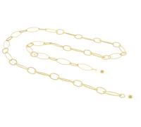 Basiq Edle Designkette 72g gold 1 Stück unisex