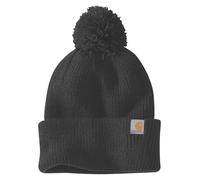 Baskenmütze CARHARTT "Knit Pom", Damen, schwarz, Obermaterial: 100% Polyacryl PAN., Mützen (55571433-0) schwarz