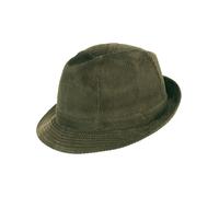 Baskenmütze FIEBIG "Cordhut", Herren, Gr. 58, grün (oliv), Obermaterial: 100% Baumwolle CO., Mützen (62181124-58) oliv