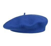 Baskenmütze mit Kaschmir by Barascon royalblau One Size