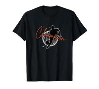 Basketball-Champion Preisgünstiges Grafik-T-Shirt, Herren, Schwarz, L