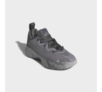 Basketballschuh ADIDAS PERFORMANCE "ADIDAS INITIATION KIDS", Mädchen, Gr. 38,5, grau (grau three, grau five, grau two), Textil, Schuhe, für Kinder & Jugendliche (26139711-38,5) grau three, grau five,
