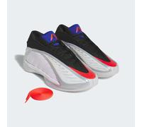adidas Anthony Edwards 2 Schuhe - white/lucid red/silver met. - 41 1/3