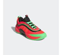 Basketballschuh ADIDAS PERFORMANCE "D.O.N. ISSUE 6", Damen, Gr. 39, rot (lucid rot, core schwarz, screaming grün), Synthetik, Textil, Schuhe (79890708-39) lucid rot, core schwarz, screaming grün