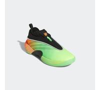 Basketballschuh ADIDAS PERFORMANCE "DER D.O.N. ISSUE 7", Damen, Gr. 44, orange (lime burst, core schwarz, screaming orange), Textil, Schuhe, Signature-Schuh von Donovan Mitchell (71744564-44) lime bur