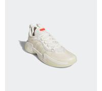 Basketballschuh ADIDAS PERFORMANCE "EXHIBIT SELECT 2.0 PRO", Damen, Gr. 39, weiß (cream weiß, cream weiß, lucid rot), Synthetik, Textil, Schuhe (21309748-39) cream weiß, cream weiß, lucid rot