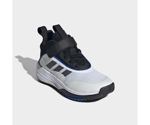 Basketballschuh ADIDAS SPORTSWEAR "OWNTHEGAME 3.0", Mädchen, Gr. 31, schwarz-weiß (cloud weiß, core schwarz, core schwarz), Synthetik, Textil, Schuhe (12748646-31) cloud weiß, core schwarz, core schwa