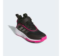 Basketballschuh ADIDAS PERFORMANCE "OWNTHEGAME 3.0", Mädchen, Gr. 38, core schwarz, iron metallic, shock pink, Synthetik, Textil, Schuhe (46035025-38) core schwarz, iron metallic, shock pink