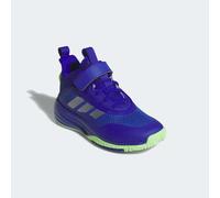 Basketballschuh ADIDAS SPORTSWEAR "OWNTHEGAME 3.0", Mädchen, Gr. 39, blau (lucid blau, silber metallic, lime burst), Synthetik, Textil, Schuhe (85082835-39) lucid blau, silber metallic, lime burst