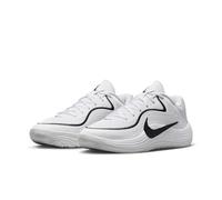 Basketballschuh NIKE "Nike Precision 8 Low", Herren, Gr. 43, weiß, schwarz, schwarz, Synthetik, Textil, Schuhe (58331756-43) weiß, schwarz, schwarz