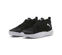 Basketballschuh PUMA "Court Pro 3 Mid Basketballschuhe Erwachsene", Herren, Gr. 41, schwarz-weiß (schwarz, weiß), Obermaterial: Synthetik, Textil. Futter: Textil. Innensohle: Textil. Laufsohle: Gummi,