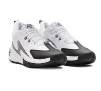 Basketballschuh UNDER ARMOUR "CURRY 3Z 25", Herren, Gr. 47, weiß, schwarz, schwarz, Leder, Synthetik, Textil, Schuhe (50586263-47) weiß, schwarz, schwarz