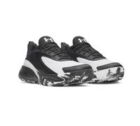 Basketballschuh UNDER ARMOUR "UA LOCKDOWN 8", Herren, Gr. 42, schwarz, weiß, weiß, Leder, Synthetik, Textil, Schuhe (71665153-42) schwarz, weiß, weiß