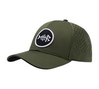 Bassdash UPF50+ Schnell Trocknende Baseball Cap Wasserdicht Laser Cut Mesh Snapback Hut Verstellbar für Frauen Angeln Wandern Baseballkappe Damen Und Herren Kappe FH14