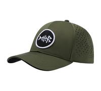 Bassdash UPF50+ Schnell Trocknende Baseball Cap Wasserdicht Laser Cut Mesh Snapback Hut Verstellbar für Frauen Angeln Wandern Baseballkappe Damen Und Herren Kappe FH14