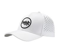 Bassdash UPF50+ Schnell Trocknende Baseball Cap Wasserdicht Laser Cut Mesh Snapback Hut Verstellbar für Frauen Angeln Wandern Baseballkappe Damen Und Herren Kappe FH14