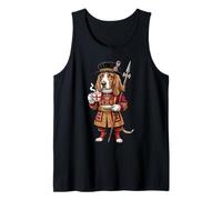 Basset Hund Tower of London Wächter Tasse Kaffee England Tank Top