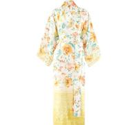Bassetti Casablanca Kimono aus 100% Baumwollsatin in der Farbe GELB Y1, Größe: L-XL - 9332205