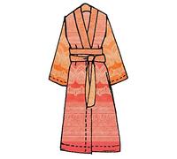 Bassetti Kimono, Baumwolle, Coralle, S-M cm