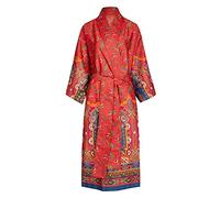Bassetti Kimono Piazza dei Normanni R1 Rosso 100% Baumwolle, Größe: L-XL, 9314407