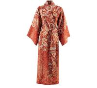 Bassetti MONNALISA Kimono aus 100% Baumwollsatin in der Farbe Rot R1, Größe: S-M - 9333404