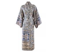BASSETTI TORCELLO Kimono aus 100% Baumwollsatin in der Farbe Silber G1, Größe: S-M - 9331472