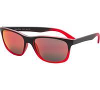 BASTA PLAIN Sonnenbrille black/red gradient