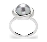 bastian inverun - Silberring mit Zuchtperle - 10937 - Weite 54