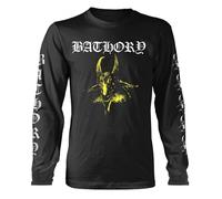 Bathory Goat Band Logo Long Sleeve T Shirt M