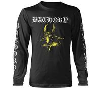 Bathory Goat Band Logo Long Sleeve T Shirt XL