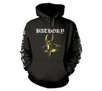 Bathory Goat Band Logo Pullover Kapuzenpullover L
