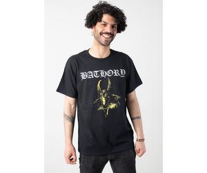 Bathory - Goat (Yellow) - T-Shirt - Schwarz - XL - 100% Baumwolle Schwarz XL
