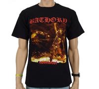 Bathory - Hammerheart Band T-Shirt, schwarz, Größe:L