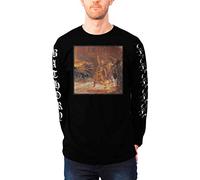 Bathory T Shirt Hammerheart Band Logo Nue offiziell Herren Schwarz Long Sleeve XL