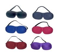 BATHVEVE 6 Stück Nasenfreie Augenklappe reiseaccessoires nähgarn pink Reisezubehör sleep masks Masken Augenflächen Auge zum Schlafen augenmaske schlafmaske Augenklappe schlafen