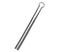 BATHVEVE Haarschmuck Quastenkette Silber Legierung Langer Haarreif mit Quaste Dekoratives Haarzubehör für Festival und Fotografie
