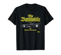 Batman 1989 Batmobile 85th Anniversary T-Shirt, Herren, Schwarz, XXL
