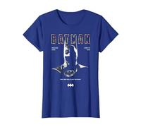 Batman 1989 Cowl 85th Anniversary T-Shirt, Damen, Königsblau, XXL