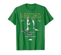 Batman 1989 Cowl 85th Anniversary T-Shirt, Herren, Dunkelgrün, XXL
