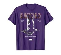 Batman 1989 Cowl 85th Anniversary T-Shirt, Herren, Violett, XXL