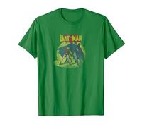 Batman and Robin In The Spotlight T-Shirt, Herren, Dunkelgrün, 3XL