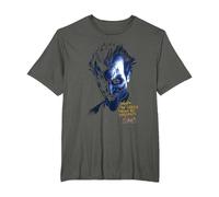 Batman: Arkham Asylum Joker T-Shirt, Herren Große Größen, Anthrazit, 5X Tall