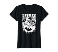 Batman Bat Metal T Shirt T-Shirt, Damen, Schwarz, XXL