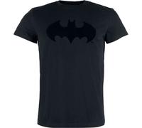 Batman Batman - Logo- Flock Print T-Shirt schwarz in L