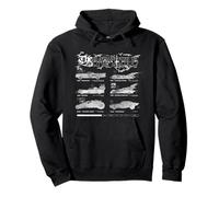 Batman Batmobile Side Shots Pullover Hoodie