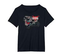 Batman Beyond Out of The Frame T-Shirt, Damen Große Größen, Schwarz, 2X