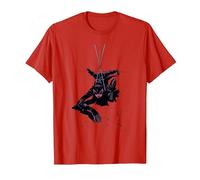Batman Catwoman Hanging Rope T-Shirt, Herren, Rot, XXL